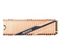 AORUS - SSD - 500 Go - interne - M.2 2280 - PCIe 4.0 x4 (NVMe) - mémoire tampon : 512 Mo - dissipateur de chaleur intégré G