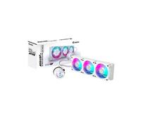 GIGABYTE AORUS WATERFORCE II 360 ICE Refroidisseur liquide pour processeur AIO - 3x ventilateurs ARGB de 120 mm, mécanisme d'emboîtement coulissant, DAISY-CHAIN, compatible avec Intel LGA 1851 et AMD AM5