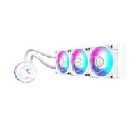 GIGABYTE AORUS WATERFORCE X II 360 ICE Refroidisseur liquide pour processeur AIO - 3x ventilateurs ARGB de 120 mm, écran LCD en couleur, DAISY-CHAIN, compatible avec Intel LGA 1851 et AMD AM5