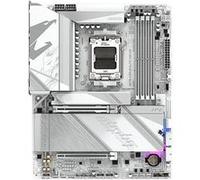AORUS X870 ELITE X3D ICE - Carte-mère - ATX - Socket AM5 - AMD X870 Chipset - USB-C 3.2 Gen 2x2, USB4, USB 3.2 Gen 1, USB 3.2 Gen 2 - 5 Gigabit Ethernet, Wi-Fi 7, Bluetooth - carte graphique embarquée