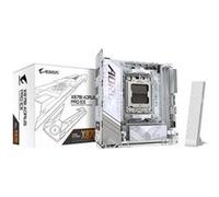 AORUS X870I PRO ICE - Carte-mère - mini ITX - Socket AM5 - AMD X870 Chipset - USB4, USB-C 3.2 Gen2, USB 3.2 Gen 2, USB 3.2 Gen 1 - Wi-Fi 7, 2.5 Gigabit LAN, Bluetooth - carte graphique embarquée (unit