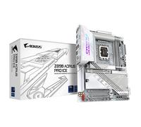 GIGABYTE Carte mère Z890 AORUS PRO ICE - Prend en charge les processeurs Intel Core Ultra (Série 2), VRM à 16+1+2 phases, jusqu'à 9500MHz DDR5 (OC), 1xPCIe 5.0 + 4xPCIe 4.0, Wi-Fi 7, LAN 5GbE, Thunderbolt 4