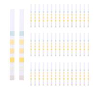 AORVYUI Bandelettes de test 6 en 1, paquet de 50 bandelettes de test pour aquarium pour eau douce, poissons, étang, tests précis de dureté totale, carbonate, nitrate, nitrite, Cl2, PH