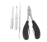 Aorwh 4 PièCes SéRies Coupe-Ongles, Coupe-Ongles éPais et Incarné pour et Seniors, Coupe-Ongles PéDicure Coupe-Ongles