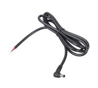 AOSAIXIS 50 Cm / 150 Cm De Long DC5525 Câble À Angle Droit 5 Mmx2 Mm Cordon d'alimentation Mâle avec Extrémité Préalable pour L'électronique Réparation du Fil d'alimentation À Extrémité Ouverte Nue