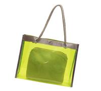 AOSAIXIS Grand À Bandoulière Transparent Sacs De Main Main Résistants L'eau Pratique Pour Un Usage Quotidien Et Des Vacances Capacité Capacité