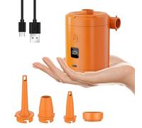 AOSAIXIS Les Pompes À Air Rechargeables Conviennent des Pompes Haute Efficacité Compresseurs Polyvalents pour des Appareils Efficaces Inflateur Électrique Silencieux