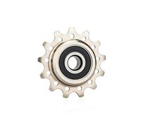 AOSAIXIS Suspension De Vélo Montagne Pivots Hauts Pulleys INDER 13T Guides Roues en Acier pour Vélos Électriques Bicycles Faciles À Utiliser Élevés Idler Pulleys