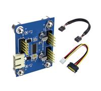 AOSAIXIS USB Interne 2 0 9 Broches Câble De Séparateur Double Compatibles De Port Indépendance Les Cartes Mères Améliorent Les Cartes Mères PC Convertisseur D'en-tête USB