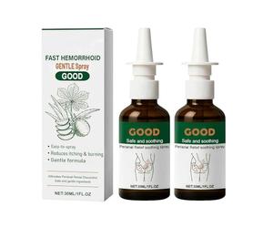 Aoseiens Spray professionnel pour hémorroïdes à action rapide, spray naturel contre les hémorroïdes, traitement des hémorroïdes naturelles, sprays d'hémorroïdes végétales, soulage efficacement les
