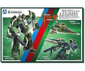 Aoshima Mospeada Macross Robotech Legioss Iota (Plastic Model)