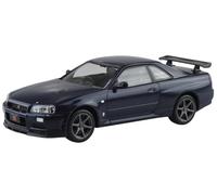 Aoshima Nissan R34 Skyline GT-R (violet minuit) Échelle 1:32 Maquette Snap Fit