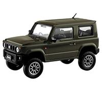 Aoshima - Suzuki Jimny Custom Wheel Jungle Green 1/32 Model Kit (Net)