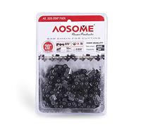 AOSOME Chaîne de Tronçonneuse - 20" 325" 76 Maillons - Accessoires pour Tronçonneuse Thermique