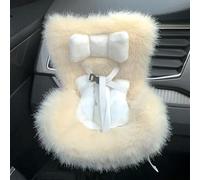 Aosrioylt Siège Auto pour Poupée Labubu, Siège Auto Labubu pour Décoration De Voiture, Siège Auto pour Poupée avec Coussin en Fourrure Douce, Have a Seat Labubu, Siège Auto pour Poupée Bébé(B)