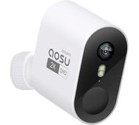 aosu 2K Caméra Surveillance sans Fil Max/Pro Kit - Caméra Additionnelle, Étendez Votre Système, Nécessite Une Station (Pas d’Utilisation Autonome) Une Station Peut Connecter Jusqu’à 4 Caméras