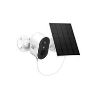 Aosu 2K Caméra Surveillance WiFi Exterieure sans Fil, 3MP Camera de Surveillance Extérieur avec Panneau Solaire Mobile pour Sécurité à Domicile, Suivi Automatique, Vision Nocturne Couleurs