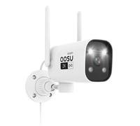 Aosu Caméra Wi-Fi Extérieure Caméra de Surveillance extérieure 2K, Vision Nocturne, Étanche, Capteur de Mouvement, Audio
