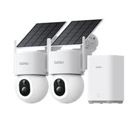 aosu D1 Max 4K Caméra Surveillance WiFi Extérieure sans Fil, PIR + IA 360°