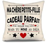 Aosumin Ma chère Petite-Fille Nous Avons essayé de trouver Le Cadeau Parfait pour toi mais tu Nous as déjà Housses de Coussin pour Petite-Fille Cadeau d'anniversaire Cadeau de Noël (Petite-Fille - b)
