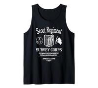 AOT Scout Regiment Special Ops Survey Corp Logo Anime Débardeur