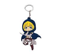 AOT Shingeki no Kyojin Porte-clés PVC Double Face Figurine Armin Arlert - 8 cm