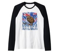 Aotearoa Bootleg Nouvelle-Zélande Y2k Manche Raglan