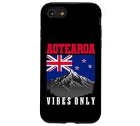 Aotearoa Vibes Only Drapeau de la Nouvelle-Zélande Coque pour iPhone SE (2020) / 7/8