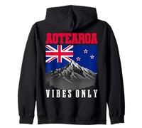 Aotearoa Vibes Only Drapeau de la Nouvelle-Zélande Sweat à Capuche