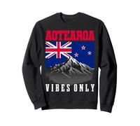 Aotearoa Vibes Only Drapeau de la Nouvelle-Zélande Sweatshirt