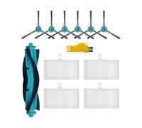 aotengou Kit d'accessoires de rechanges pour Conga 2499 Ultra Home Advanced Conga 2499 Ultra X-Treme Robot Aspirateur 11 Packs 1 Brosse Principale, 4 Filtres, 6 Brosses Latérales