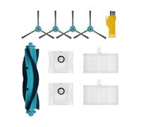 aotengou Kit d'accessoires pour Conga 2499 Ultra Home Advanced Conga 2499 Ultra X-Treme Robot Aspirateur Pièces de rechange 9 Packs 1 Brosse principale, 2 Filtres, 4 Brosses latérales, 2 Sacs