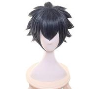 Aotu monde Ray Mix gris bleu court homme perruque Cosplay Anime style cheveux synthétiques Halloween Costume jeu jouer perruques KUQX1938 B