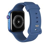 AOTUAO Sport Bracelets Compatible avec Apple Watch Bracelet 41mm 40mm 38mm, Bracelet de Remplacement en Silicone Souple pour iWatch Séries 9 8 7 6 5 4 3 2 1 SE Hommes Femmes, Royal Blue