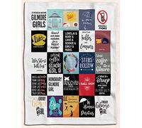 Aotximlat Gilmore Girls I Drink Coffee Like Gilmore Girl - Couverture de lit sherpa ultra douce et épaisse, toutes saisons en microfibre moelleuse de qualité supérieure pour canapé et canapé (taille