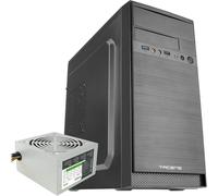 AOUL-Anima Ac4500, Boîtier Pc Micro Atx + Alimentation 500 W, Aluminium Poli Noir