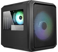 AOUL-Case Qbo 8 Evo-Micro Atx, Usb3, 200 + 120 Mm Argb Fan, Card Reader, 3X Trasp Window