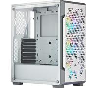 AOUL-Icue 220T Rgb Airflow, Moyen-Tour Atx Boitier Gaming En Verre Trempé-Blanc