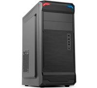 AOUL-Nox Korenxkore-Atx Et Micro Atx Mi-Tour, Usb 3.0, Façade Effet Métal Brossé, Espace Pour 3 Ventilateurs, Graphiques 355 Mm Compatibles, Jusqu'À 6 Disques Durs, Couleur