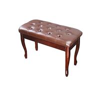 Aouoeeo Tabouret Piano, Banquette Piano Banc, Tabouret de Piano, Coiffeuse, Banc de Piano en Bois, Tabouret Confortable Duo, Rembourrage rembourré