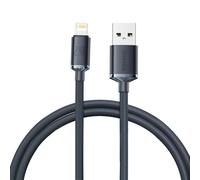 Aour-Bas192.- Câble Usb Pour Iphone 14, 13, 12, Pro, Max, X, Poly, Xs, 8, 7, 6s, 6, Ipad, Charge Rapide Des Données, Fil Usb, Directions De Téléphone Portable-1.2mblack