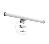 Aourow Lampe Miroir 40cm 10W 1200lm,Luminaire LED Salle de Bain Super Lumineux Blanc Neutre 4000K,Imperméable IP44,Pas de Stroboscope Applique Salle de Bain 230V,classe II(Pas D'interrupteur)