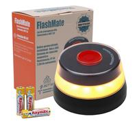Aourow V16 lampe d'urgence connectée pour voiture, homologuée DGT, avec SIM Telefónica et données, V16 signal d'avertissement avec géolocalisation DGT 3.0 + housse de protection, accessoires pour