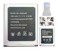 Aousavo 454854AR Batterie de Rechange 454854AR Compatible avec KX-TU150, KX-TU150EXR, KX-TU155, KX-TU155EXCN, KX-TU155EXRN, KX-TU160, KX-TU160EXB, KX-TU550 sostituisce Référence : 454854AR