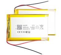 Aousavo 606090 Batterie de rechange compatible avec les produits électroniques DIY 3,7-5 V, GPS, lumière LED, haut-parleur Bluetooth, alimentation mobile 606090
