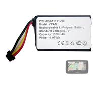 Aousavo AHA1111008 VFAD VF6P Batterie de rechange VFAD compatible avec Tomtom Go 6200, Go 6100, Go 6000, Go 5000, Go 600, Go 500 Navigation Device