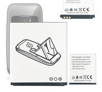 Aousavo AK-V200 Batterie de rechange 900 mAh AK-V200 compatible avec EmporiaONE V200 Téléphone portable seniors 900 mAh