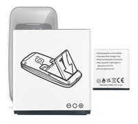 Aousavo AK-V200 Batterie de rechange 900 mAh compatible avec téléphone EmporiaONE V200 EmporiaONE V200 pour téléphone portable seniors 900 mAh