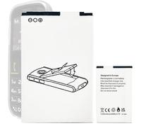 Aousavo AK-V27 Batterie de rechange V50 compatible avec les téléphones portables EmporiaACTIVE, Euphoria et Euphoria-LTE 1200 mAh