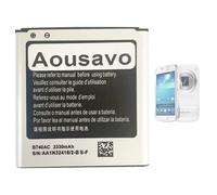 Aousavo B740 B740AC Batterie de rechange compatible avec Samsung Galaxy S4 Zoom, Zoom LTE, SM-C1010, NX Mini, NXF1, NX3000 B740K, B740AE, B740E (Li-ion 3,8 V 2330 mAh W 8,85 Wh)